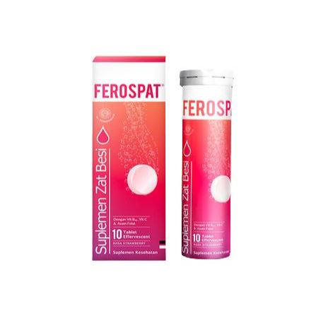 Ferospat Tablet Effervescent Isi 10