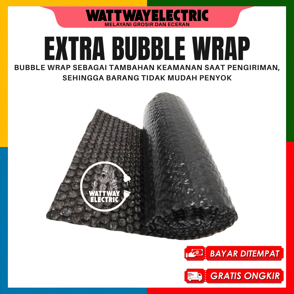 

EXTRA BUBBLE WARP - PLASTIK GELEMBUNG UNTUK KEAMANAN PRODUCT