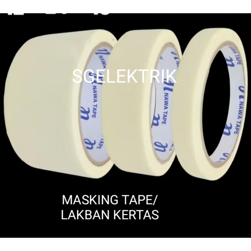 

MASKING TAPE/LAKBAN KERTAS