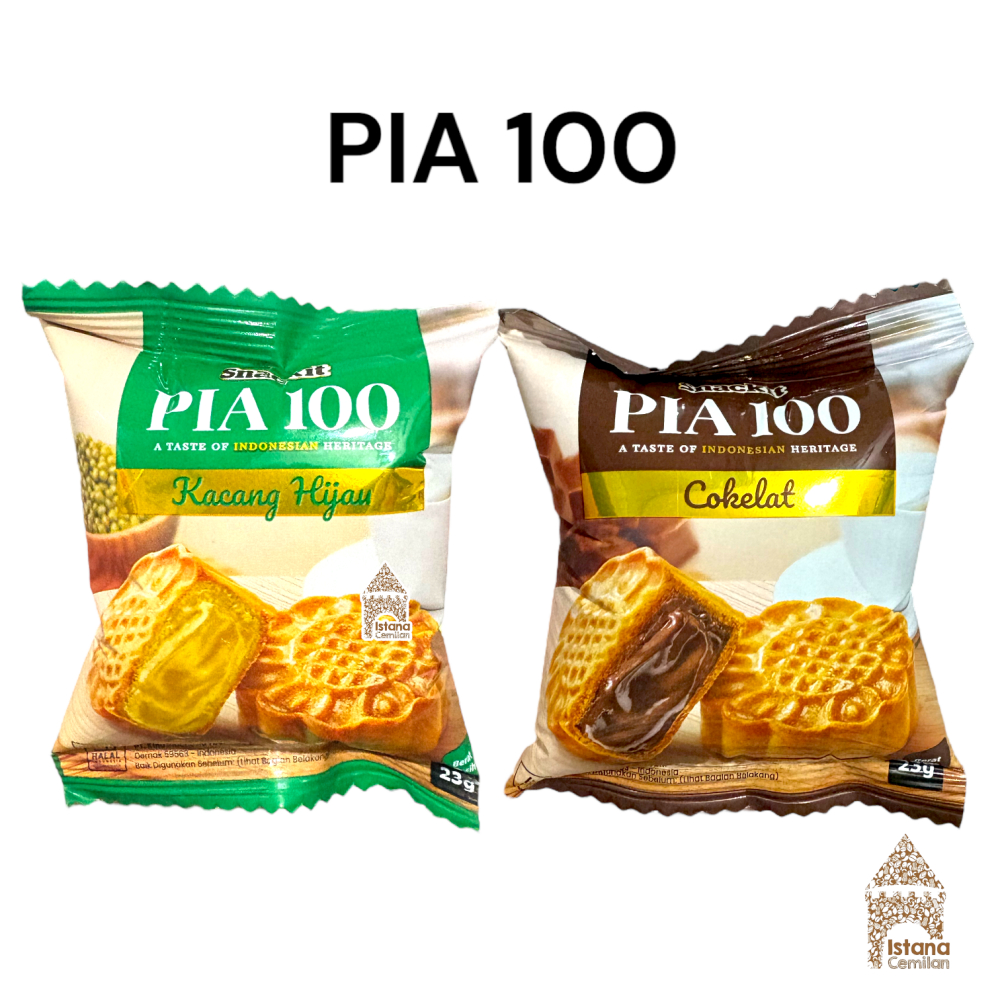 

Pia 100 Kue Pia Cokelat / Kacang Hijau 23 Gram