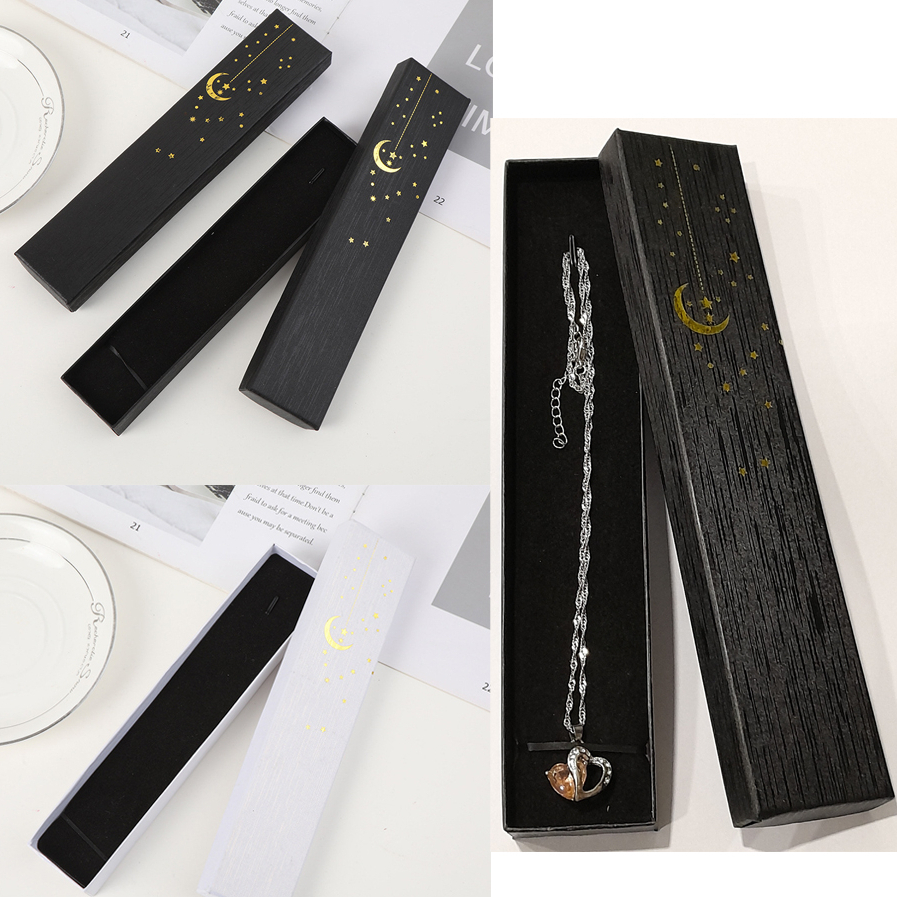 Kotak Kado Gift Box Jewelry Untuk Kalung Ataupun Tasbih Warna Hitam