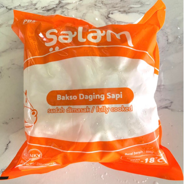 

[SHOPEE INSTANT] SALAM Bakso daging sapi 500gr