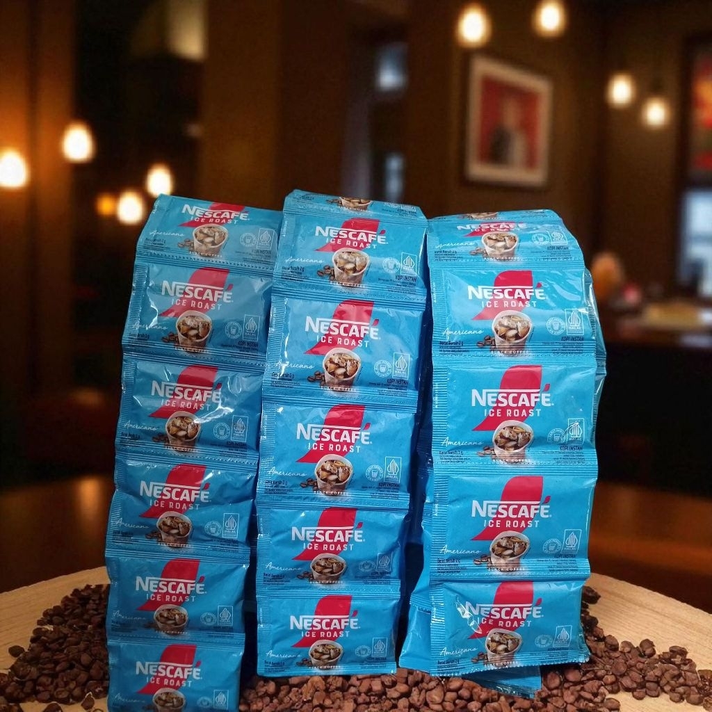 

KOPI NESCAFE ICE ROAST 2g 1RENTENG 10SACHET
