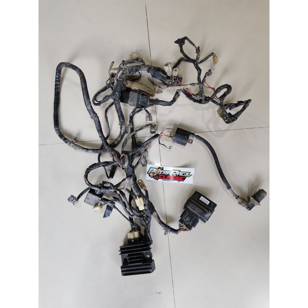 KABEL BODY FULL SET PENGAPIAN FULL SET YAMAHA MIO FINO 125 BJ80 ECU KOIL KIPROK FINO 125 BJ80 FULL S