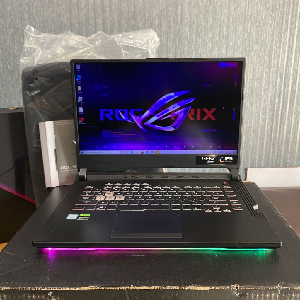 LAPTOP SECOND,Laptop Asus ROG Strix G531GU ( Republic Of Gamers ), Core i7-9750H, Gen 9th, Black