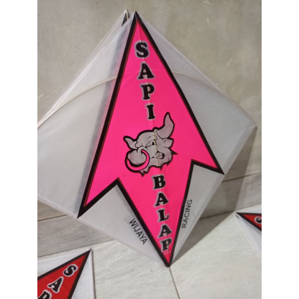 Layangan Sukhoi Sapi Balap Ori