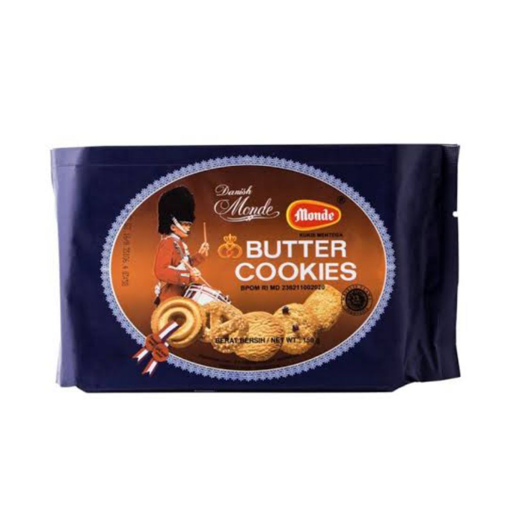 

Monde Butter Cookies Biskuit 150gram