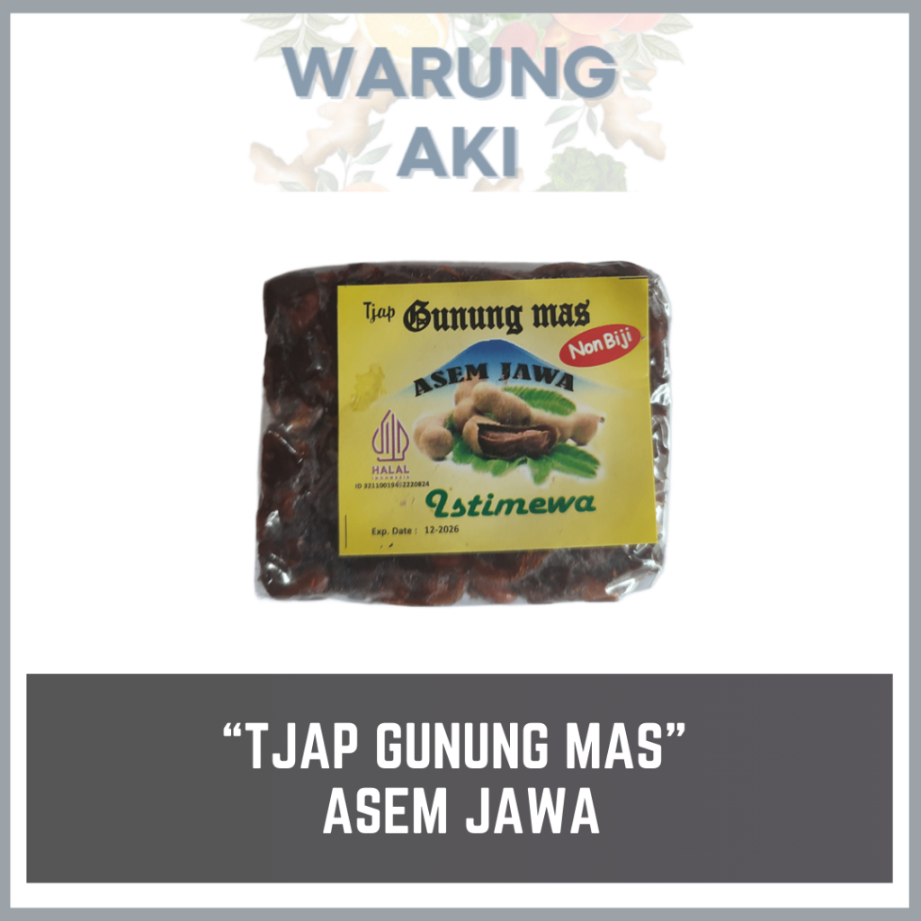 

Tjap Gunung Mas - Asem Jawa