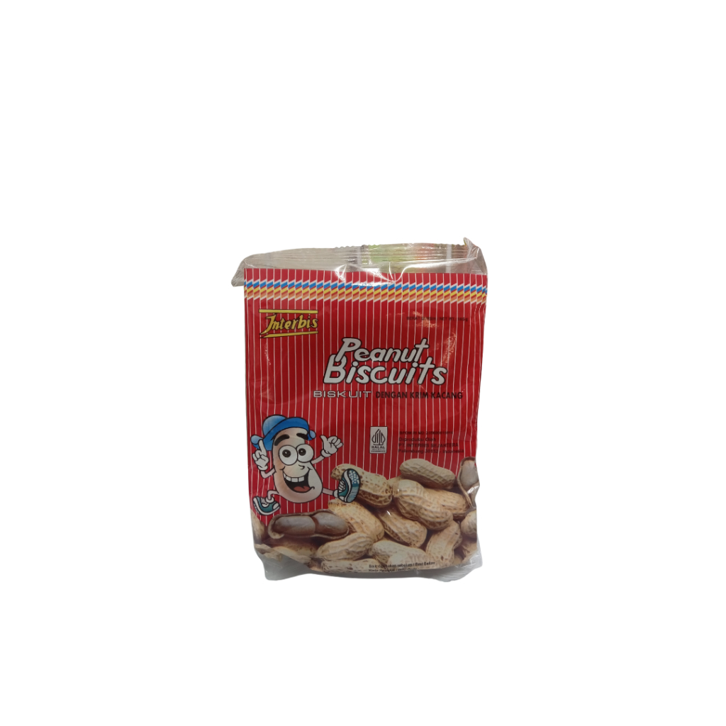 

Interbis Peanut Biscuits 165gr