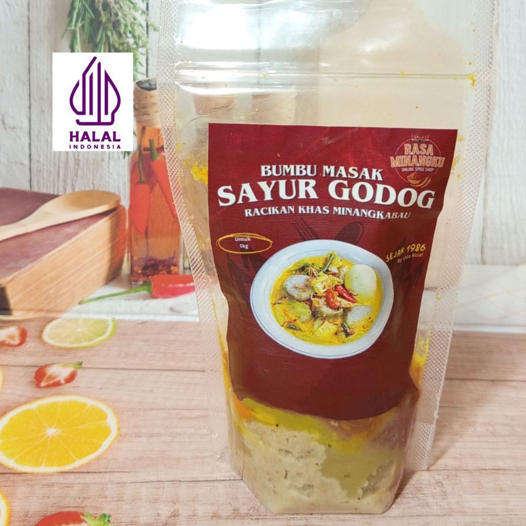 

Bumbu Sayur Godog Rasa Minangku, Bumbu sayur godog instan