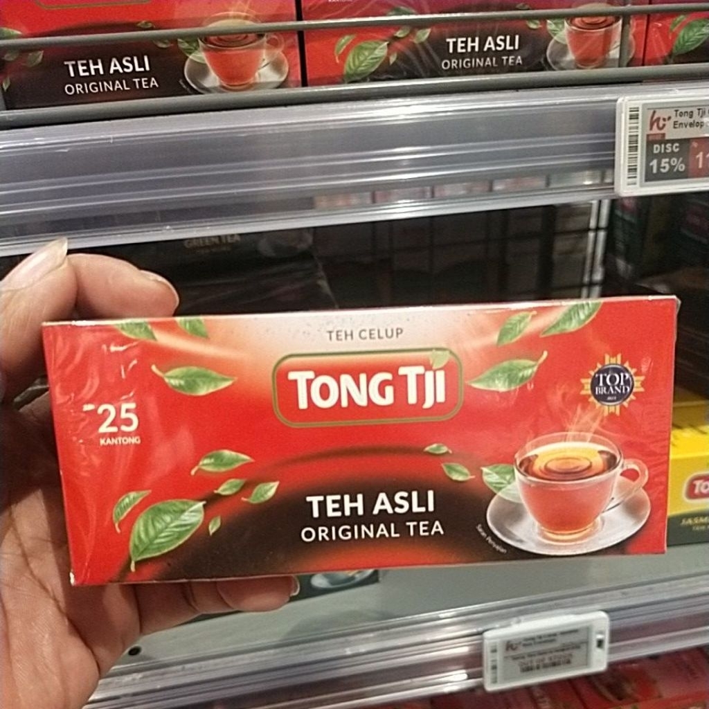 

teh celup tong tji original isi 25 dan teh seduh original 50 gr
