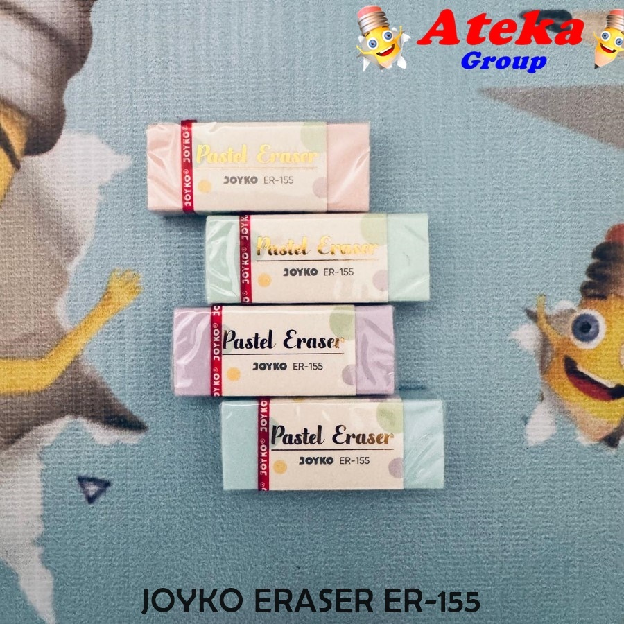 

[1PCS] JOYKO ERASER ER-155 PENGHAPUS PENSIL MORANDI COLORS