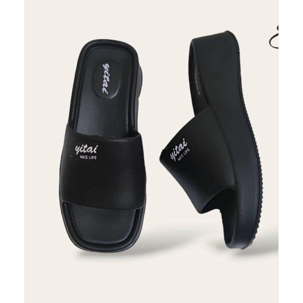 sandal selop wanita yitai//sandal selop wanita murah trendy//