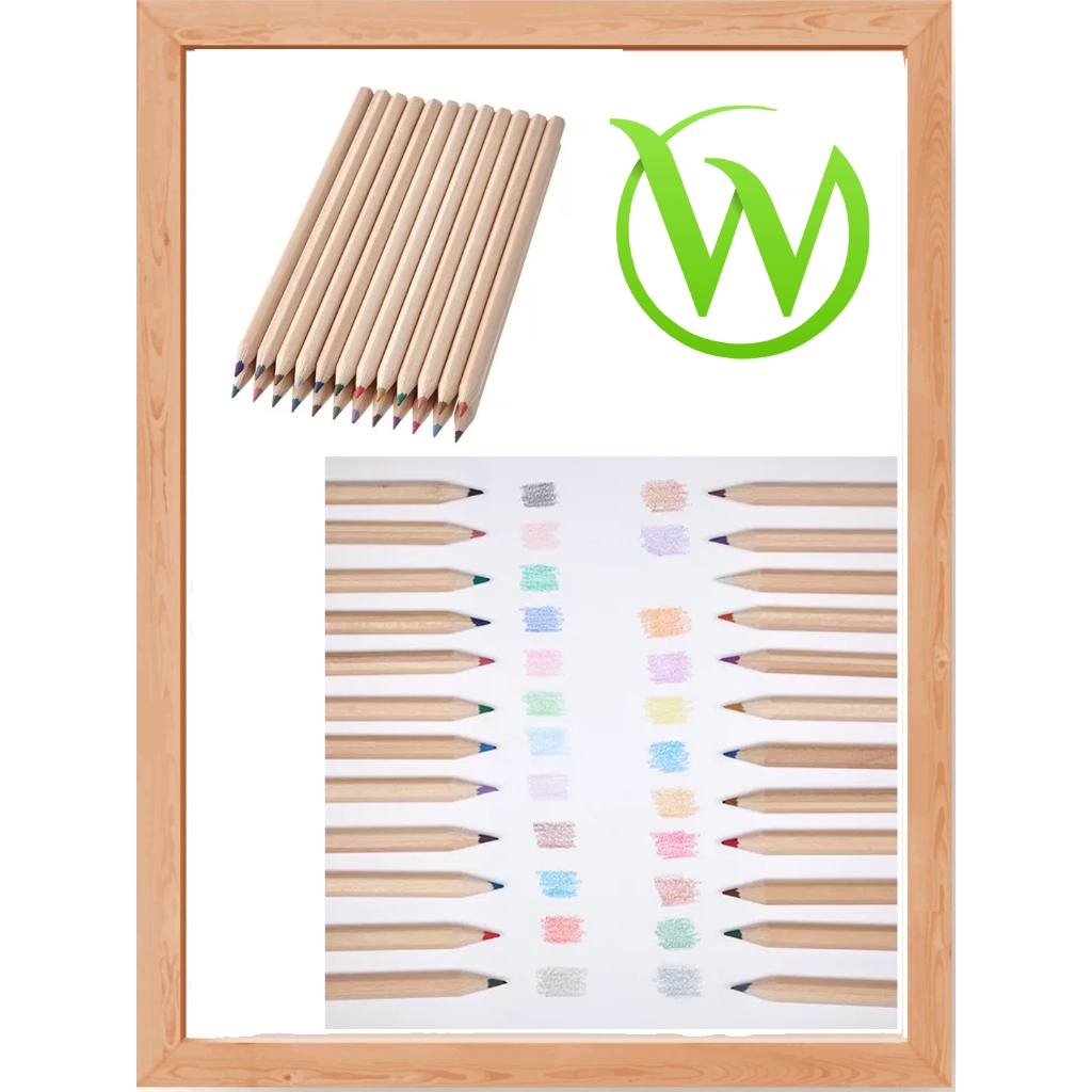 

Pensil warna isi 24 pcs seniman kecil anak SOLFAGEL Coloured pencil, warna campuran