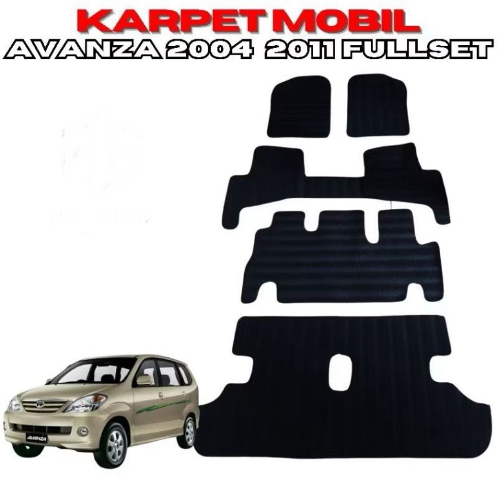 KARPET MOBIL AVANZA 2004 2011 Fullset