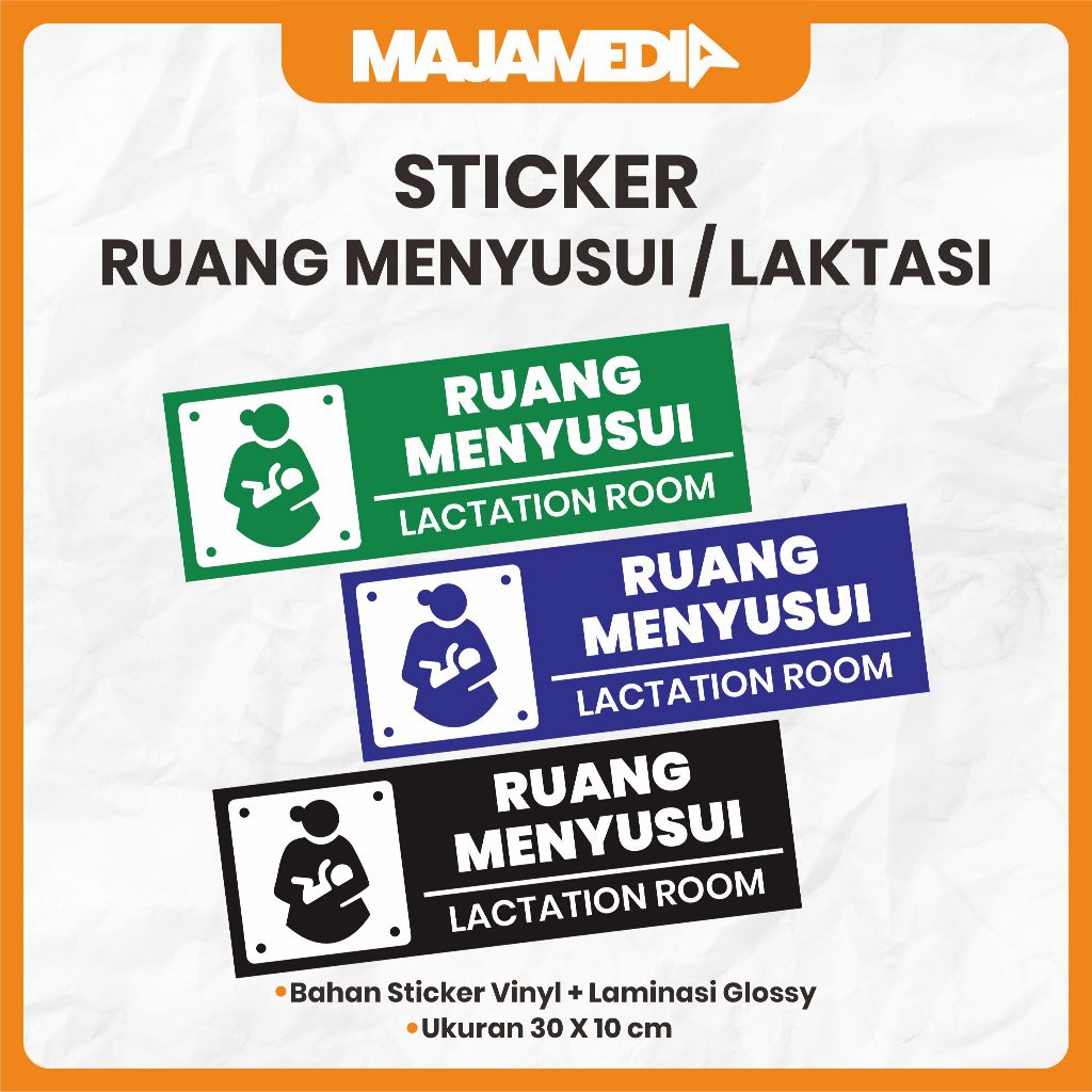 

STIKER RUANG MENYUSUI / LAKTATION ROOM
