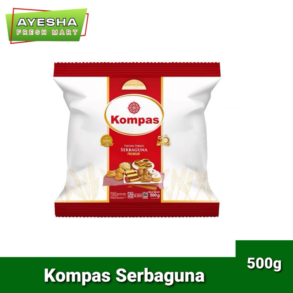 

Tepung Terigu Kompas 500 gr