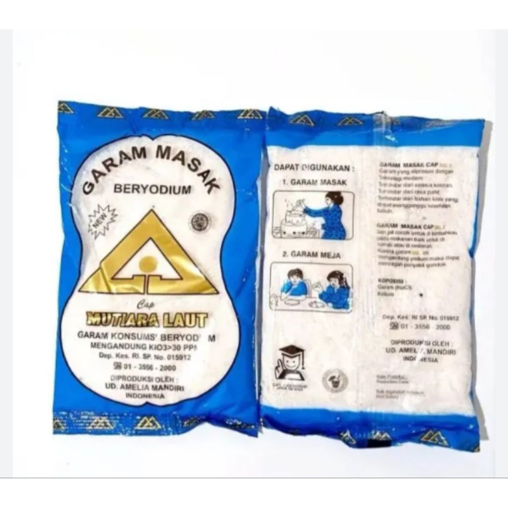 

Garam Dapur PROMO Mutiara Laut 100gr