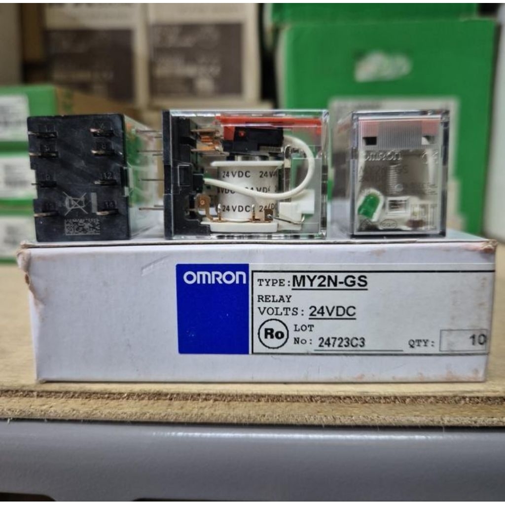 RELAY OMRON MY2N-GS 24VDC/MY2N-GS 24VDC OMRON ORIGINAL