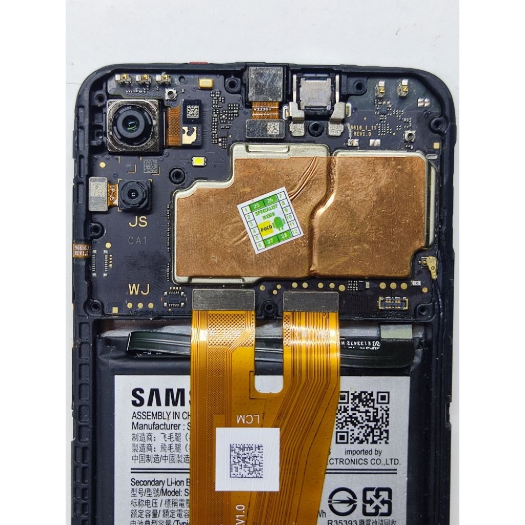 mesin Samsung A04 unit Normal segel tested bergaransi