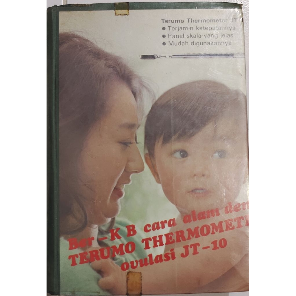 BUKU BER KB CARA ALAM TERUMO THERMOMETER OVULASI JT 10 BEKAS ORIGINAL