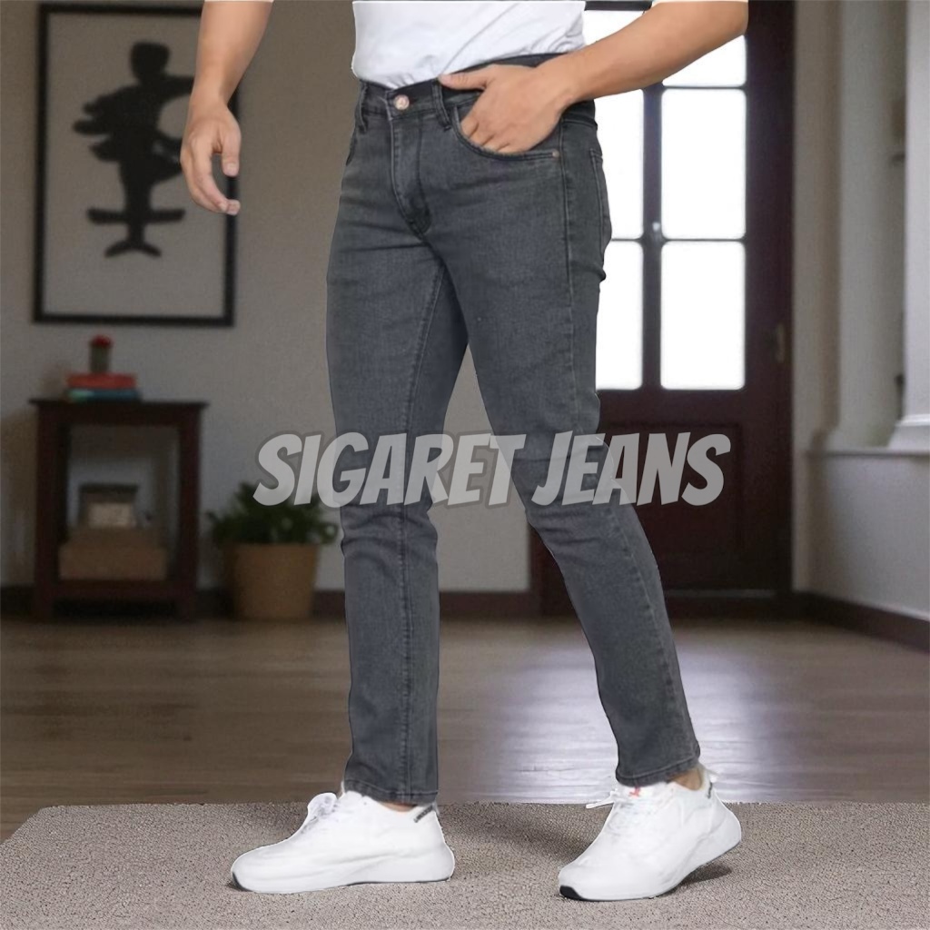 Celana Jeans Panjang Pria Slimfit Skinny Soft Jeans