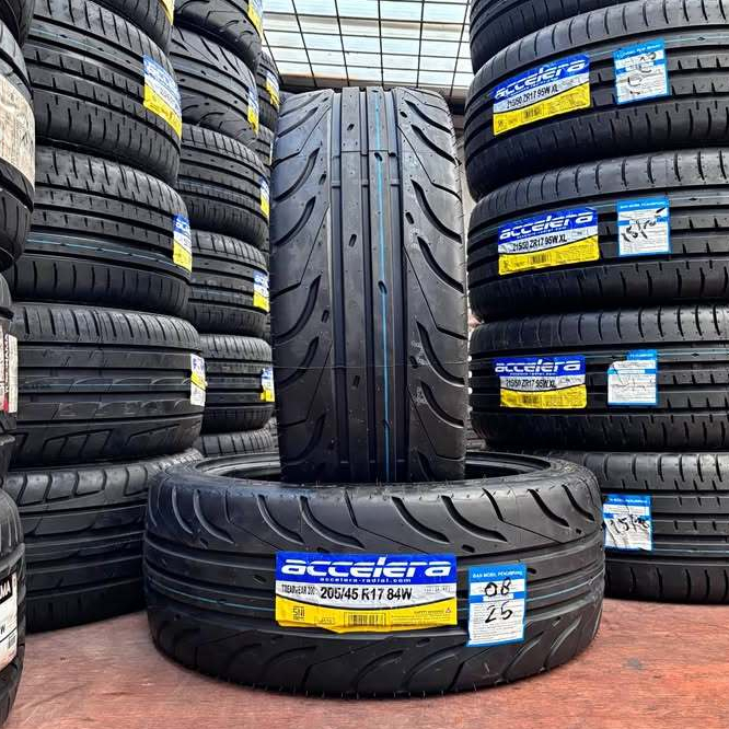 BAN SEMI SLICK 205 45 R17 ACCELERA 651 SPORT TW200 BAN MOBIL YARIS CITY JAZZ MOBILIO