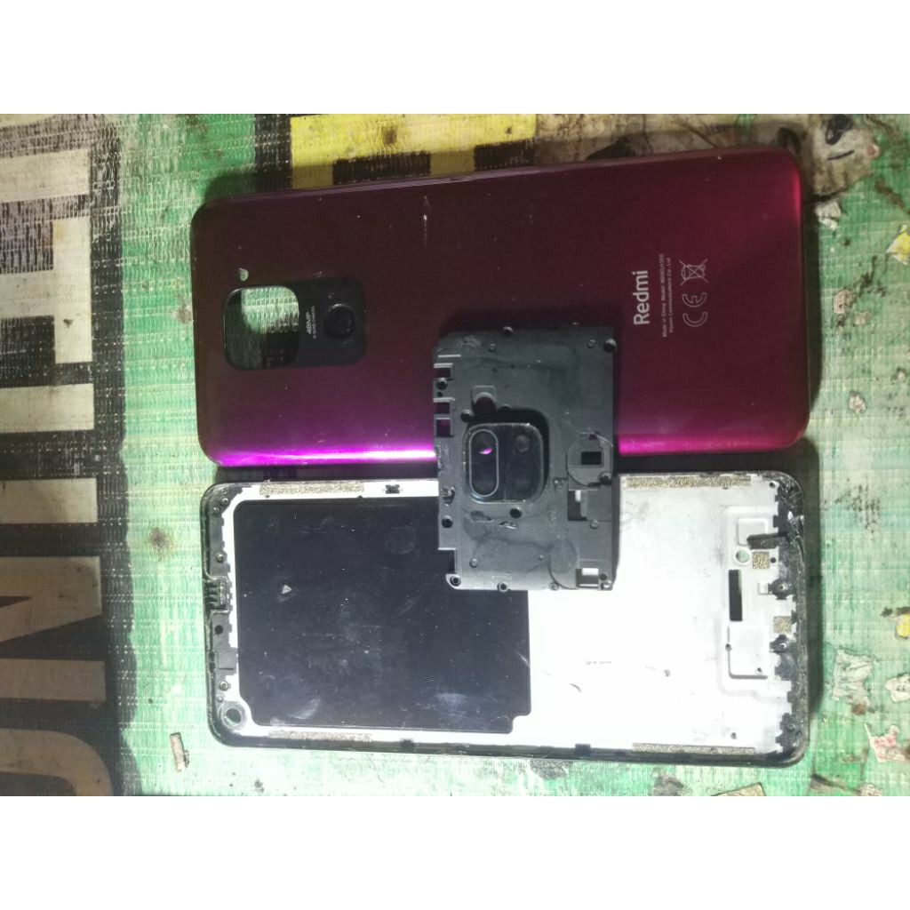 FRAME LCD & BACKDOR REDMI NOTE 9