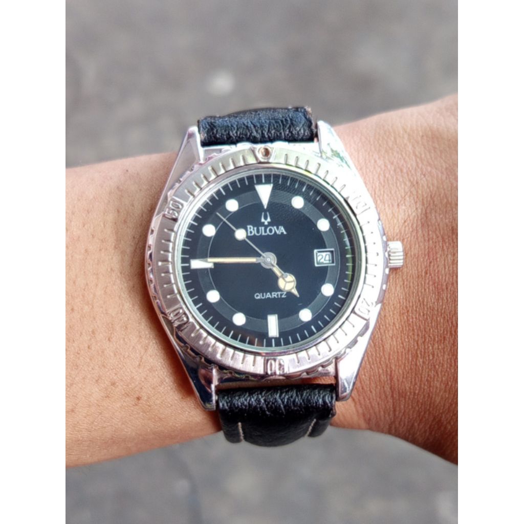 JAM TANGAN BULOVA DIVER VINTAGE