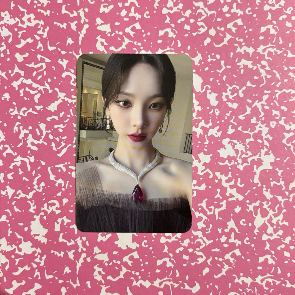 Official Photocard PC aespa Karina My World Shopee VC Cannes