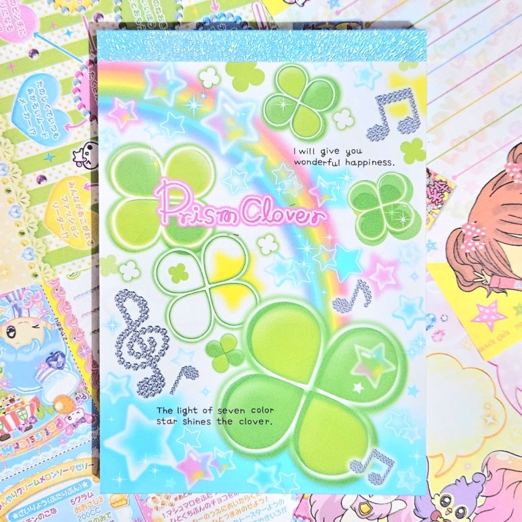 

Heisei Retro Prism Clover Q-Lia Memopad