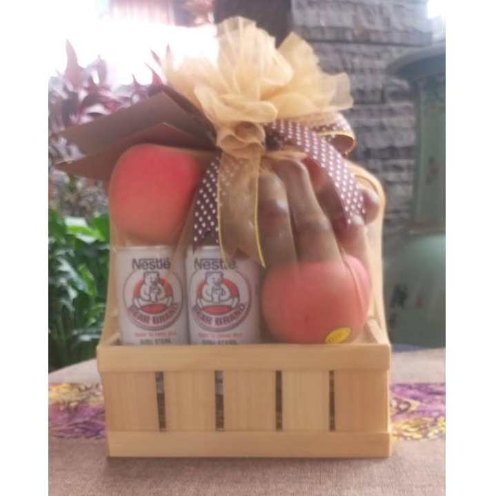 

Parcel Buah Import Segar SET Murah Mix Susu Bearbrand