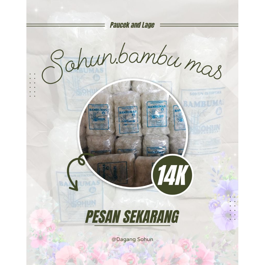 

soun.Sohun cap Bambu mas