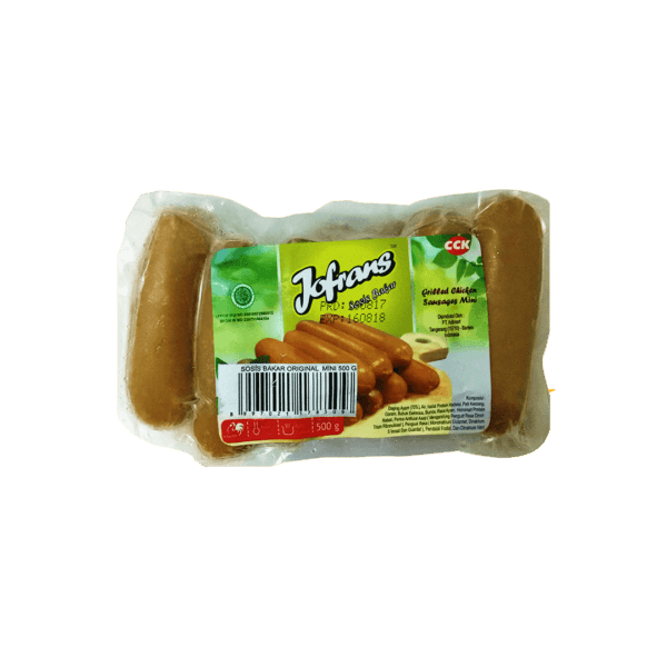 

Jofrans Sosis Bakar Ayam Mini Original 500gr
