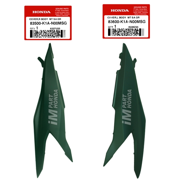 [HEMAT KARGO] 83500-K1A-N00MSG 83600-K1A-N00MSG Cover Body Kanan Kiri Beat Deluxe K1A 2020 - 2024 Hi