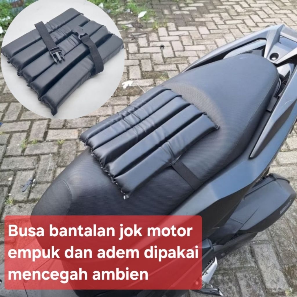 Busa tambahan jok motor Bantalan jok motor