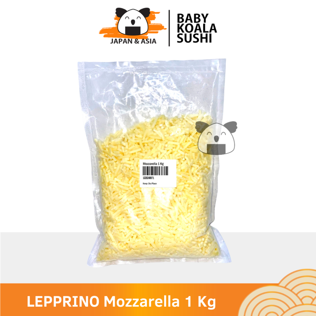 

LEPPRINO Keju Mozzarella Shredded 1 Kg Halal │ Import America