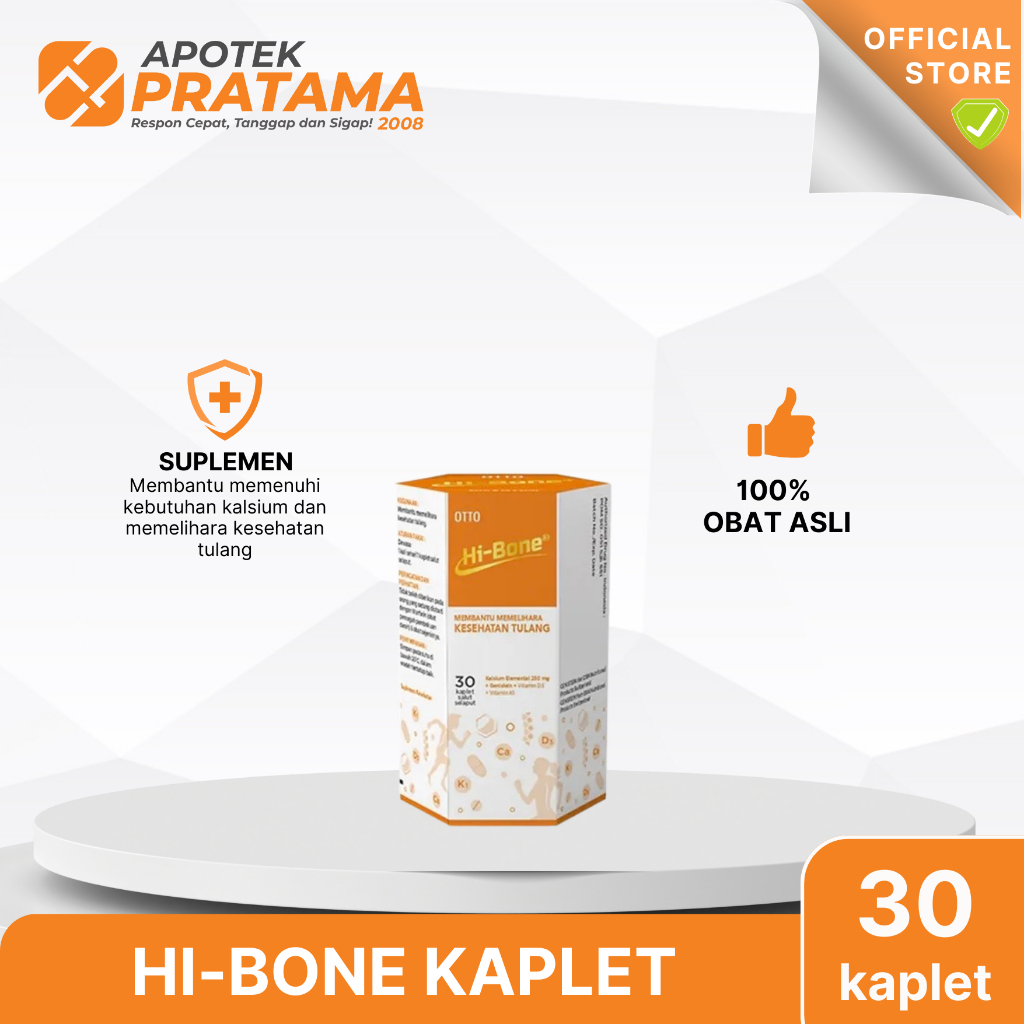 HI-BONE / HI BONE / HIBONE KAPLET TULANG 30'S
