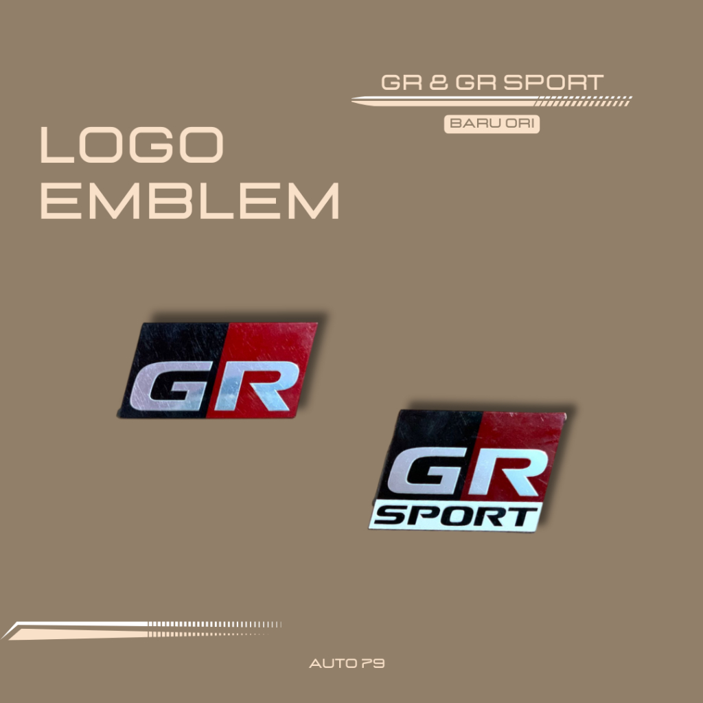 Logo Emblem GR/ GR Sport