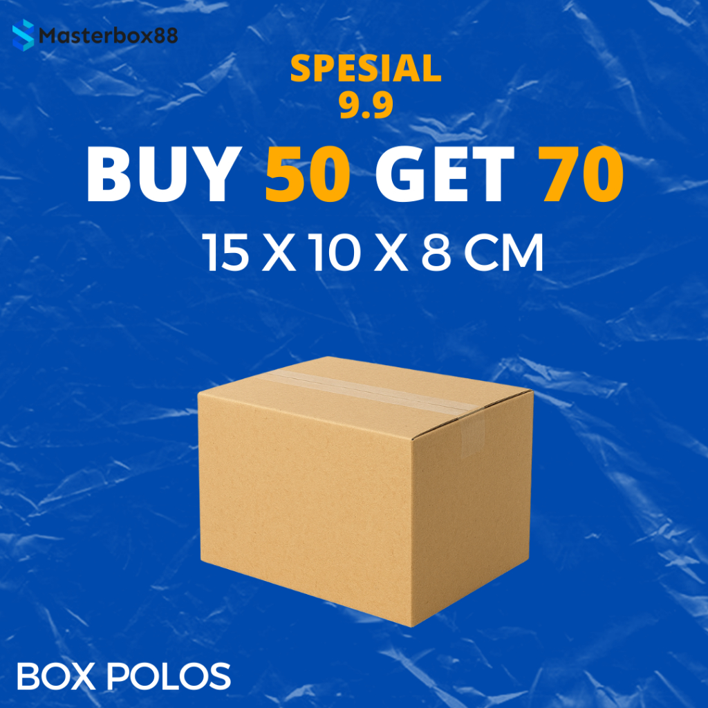 

[BUY 50 GET 70] BOX 15x10x8 cm