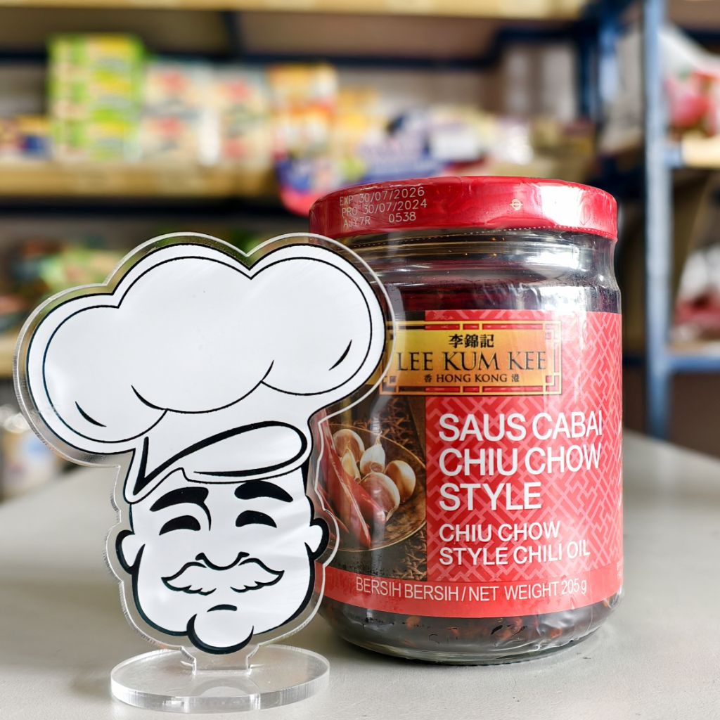 

Lee Kum Kee Saus Cabai Chiu Chow Style 205Gr /Chili Oil LeeKumKee / Chili Oil Sauce