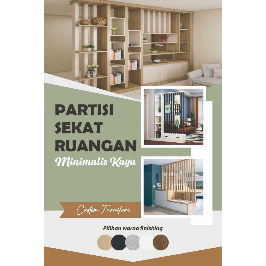 Partisi Sekat Ruangan Modern