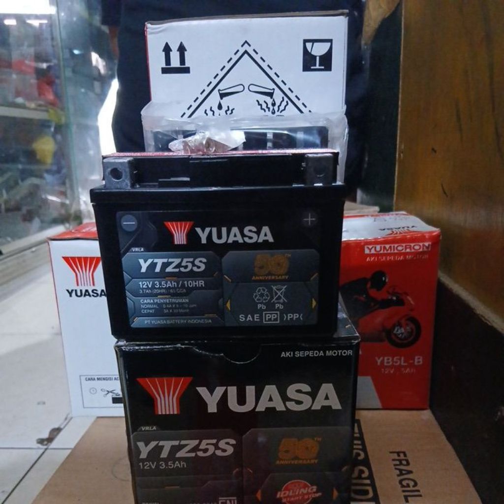 Aki Yuasa YTZ5S, BY Yuasa