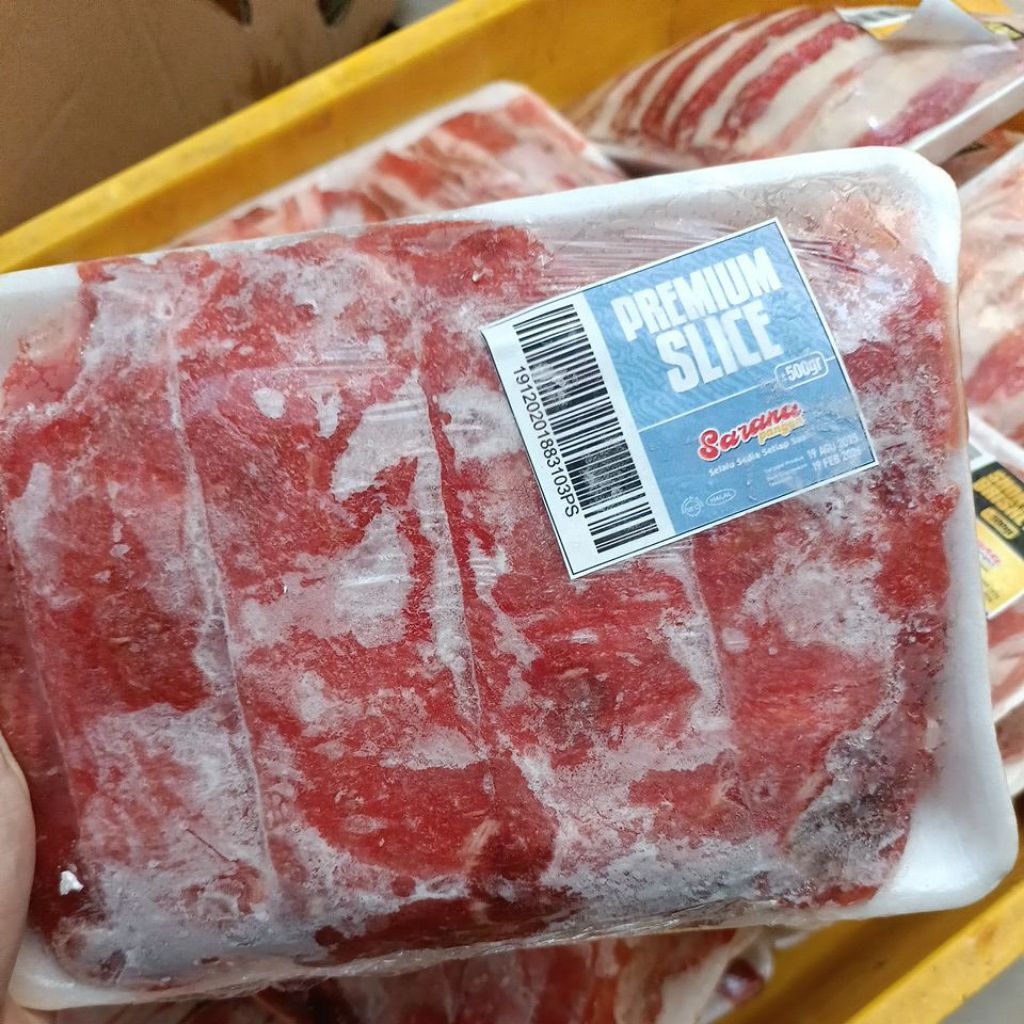 

daging slice premium 500 gram tanpa lemak