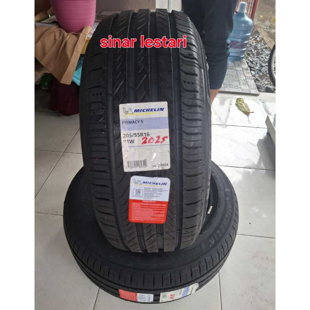 Ban Michelin Primacy5 205 55 R16 91W Ban Mobil Xpander, Sienta, Civic, Altis Dll. Ban Michelin 205/5