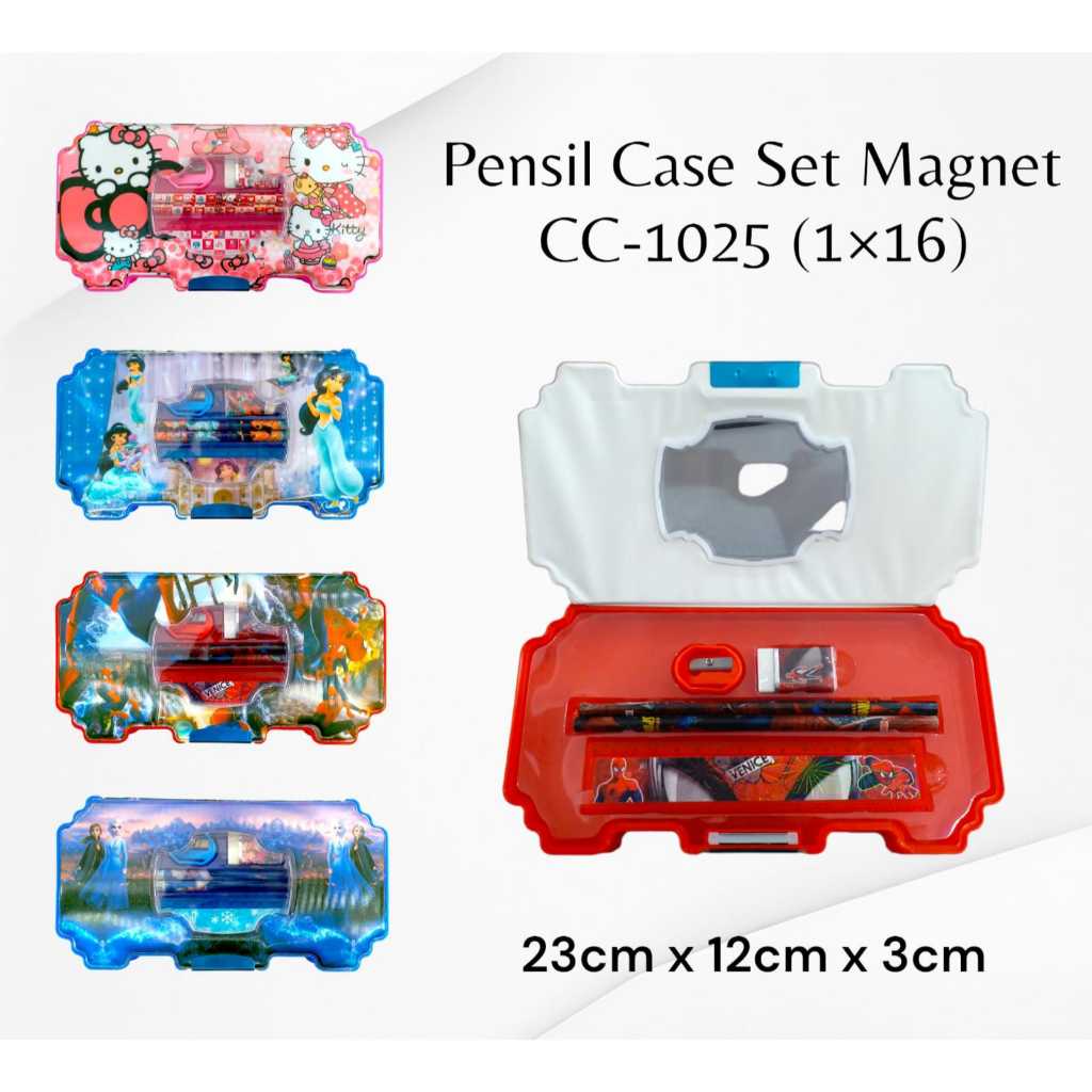 

Set Pensil magnet CC-1025/Pensil Kasing Magnet CC-1025 (1x16) TANGGUNG