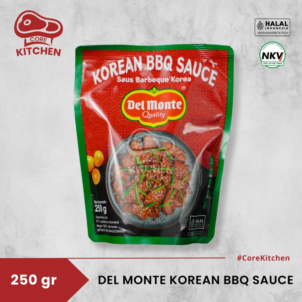 

Del Monte Korean Barbeque Sauce Saus Barbeque Korea Delmonte 250 gram