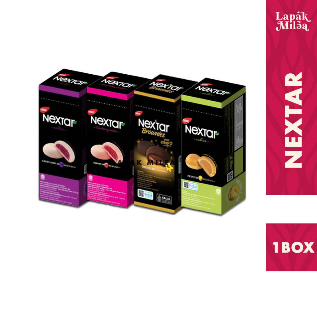 

NEXTAR Brownies Nextar Krimero Aneka Rasa Choco Delight Strawberry Pineapple Brownies Choco Bluberry Cookies