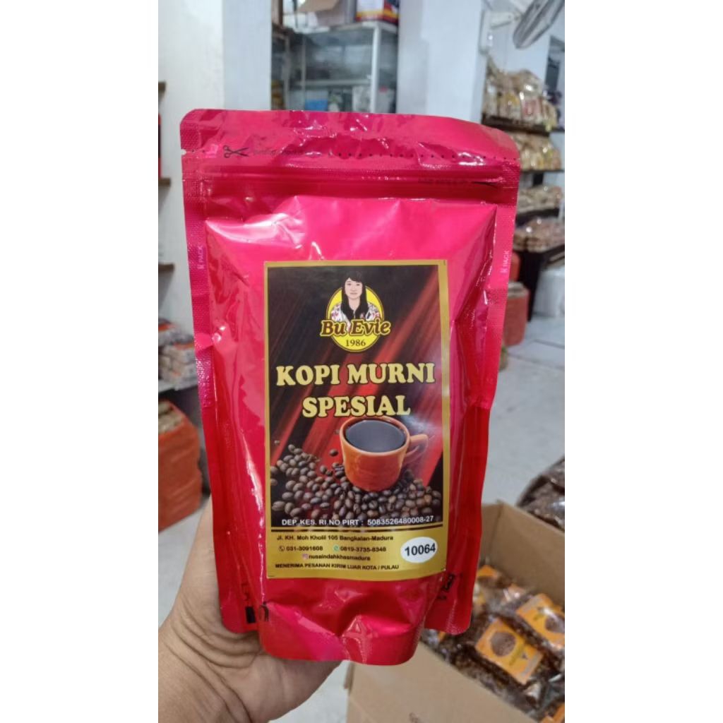 

Kopi Murni Spesial Bu Evie 150gr