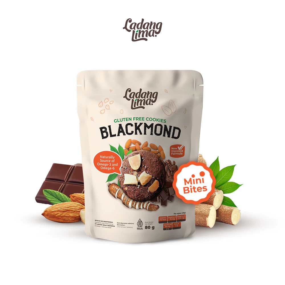 

Blackmond Mini Bites 80g – Ladang Lima Cookies Gluten Free With Protein